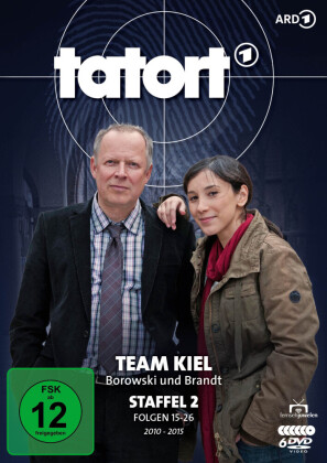Tatort - Team Kiel: Borowski und Brandt. Staffel.2, 6 DVD