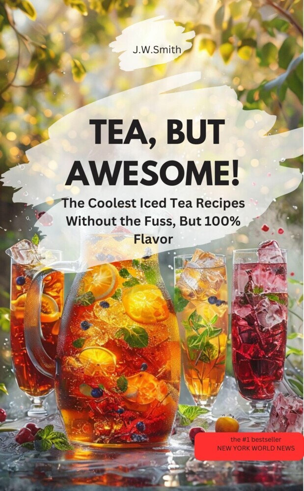 TEA, BUT AWESOME!! The Coolest Iced Tea Recipes Without the Fuss, But 100% Flavor main product photo