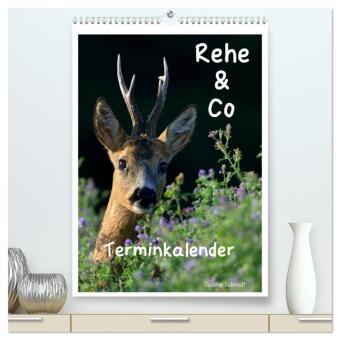 Rehe & Co / Planer (hochwertiger Premium Wandkalender 2026...