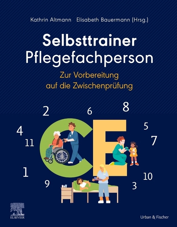 Selbsttrainer Pflegefachperson zur Vorbereitung auf die Zwischenprüfung main product photo