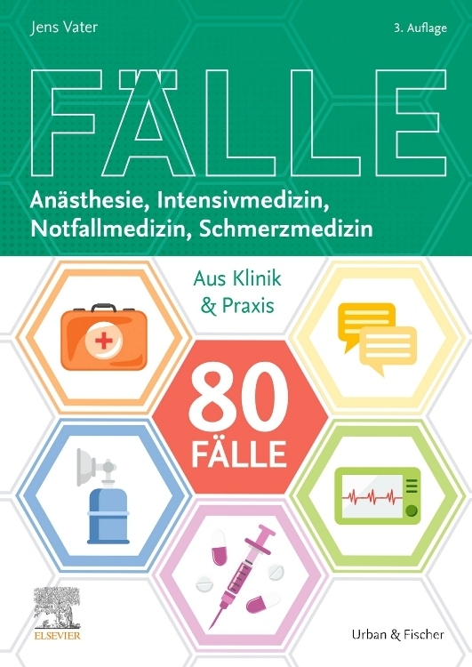 80 Fälle Anästhesie, Intensivmedizin, Notfallmedizin, Schmerzmedizin main product photo