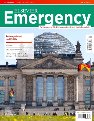 ELSEVIER Emergency.  Rettungsdienst und Politik. 4/2025