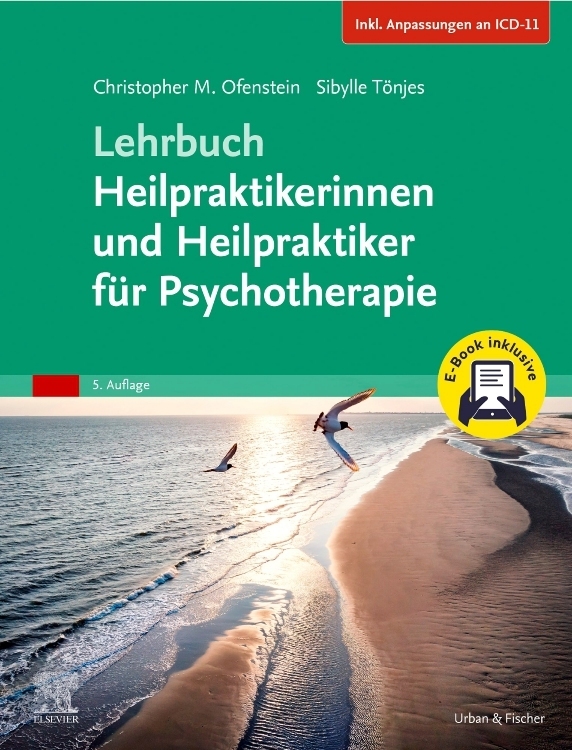 Lehrbuch Heilpraktikerinnen und Heilpraktiker für Psychotherapie + E-Book (Inkl. Anpassungen an ICD-11) main product photo