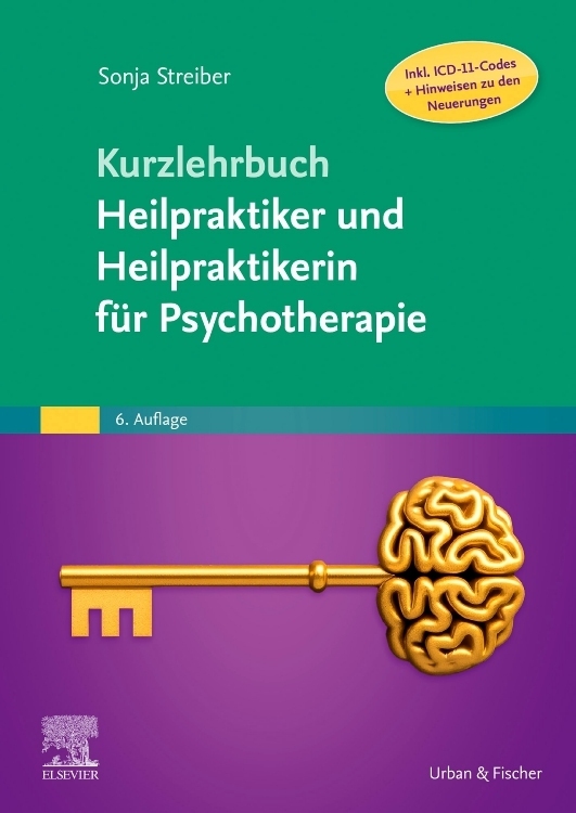 Kurzlehrbuch Heilpraktiker und Heilpraktikerin für Psychotherapie (Inkl. ICD-11-Codes + Hinweisen zu den Neuerungen) main product photo