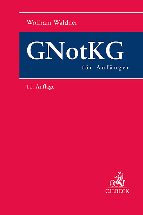 GNotKG für Anfänger main product photo