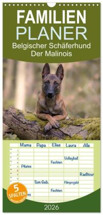 Familienplaner 2026 - Belgischer Schäferhund - Der Malinois m...