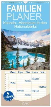 Familienplaner 2026 - Kanada - Abenteuer in den Nationalparks ...