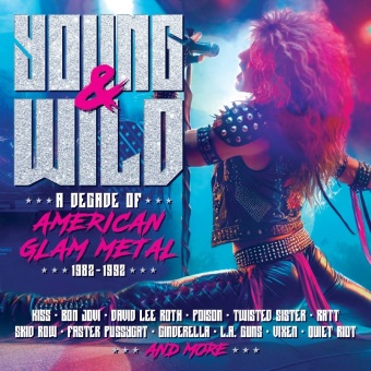 Young & Wild-American Glam Metal 1982-1992, 3 Audio-CD