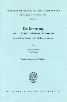 Die Bewertung von Infrastrukturinvestitionen