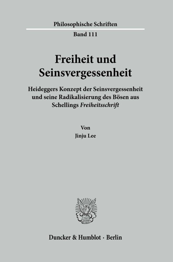 Freiheit und Seinsvergessenheit. main product photo
