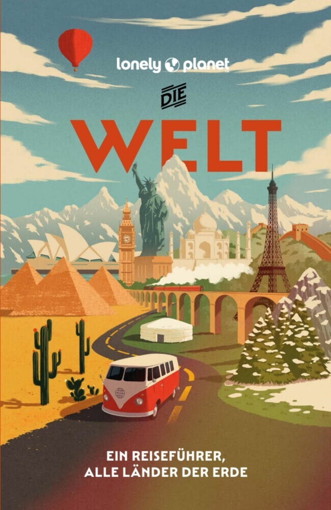 LONELY PLANET Reiseführer E-Book Die Welt main product photo