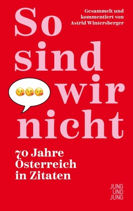 So sind wir nicht