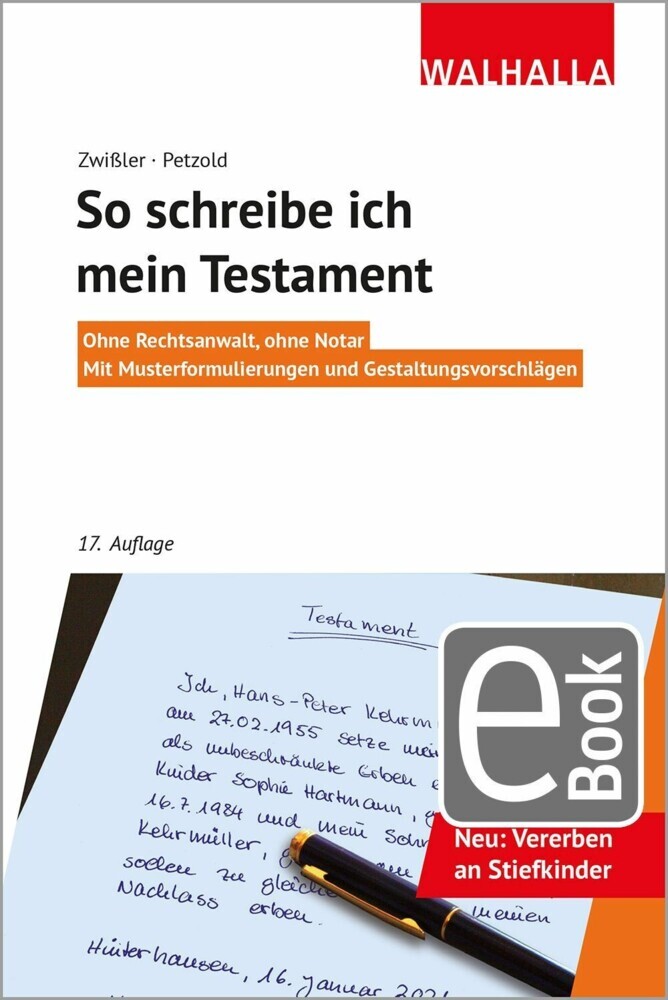 So schreibe ich mein Testament main product photo