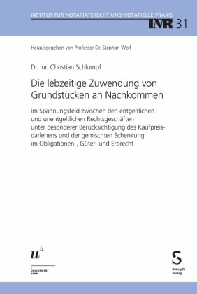 Die lebzeitige Zuwendung von Grundstücken an Nachkommen