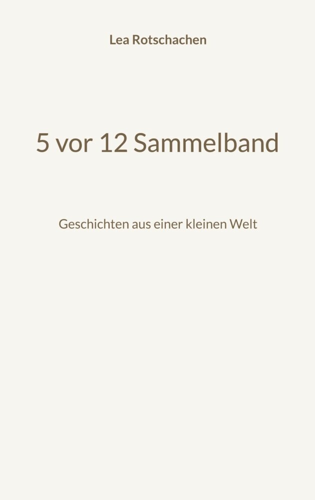5 vor 12 Sammelband main product photo