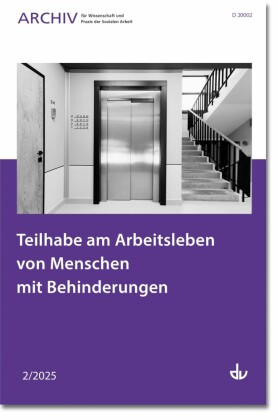 Teilhabe am Arbeitsleben von Menschen mit Behinderungens