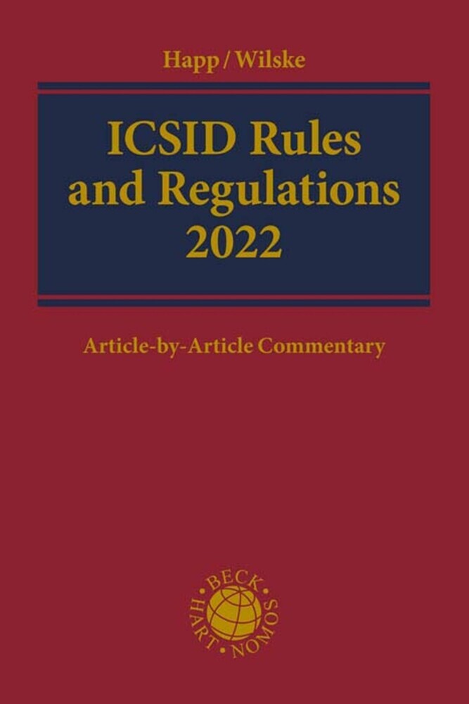 ICSID Rules and Regulations 2022 main product photo