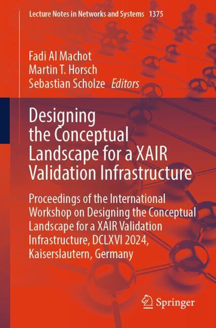 Designing the Conceptual Landscape for a XAIR Validation Infrastructure main product photo