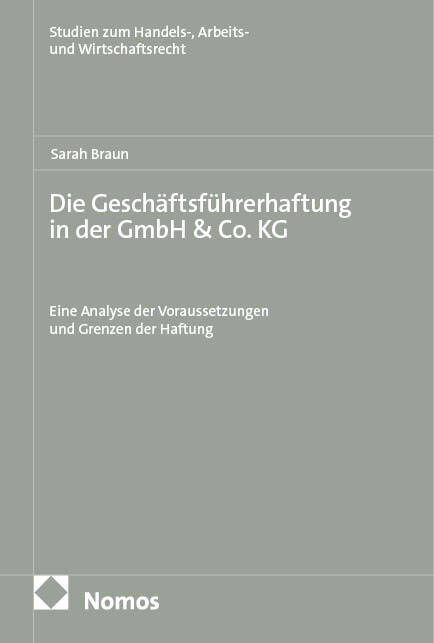 Die Geschäftsführerhaftung in der GmbH &Co. KG main product photo