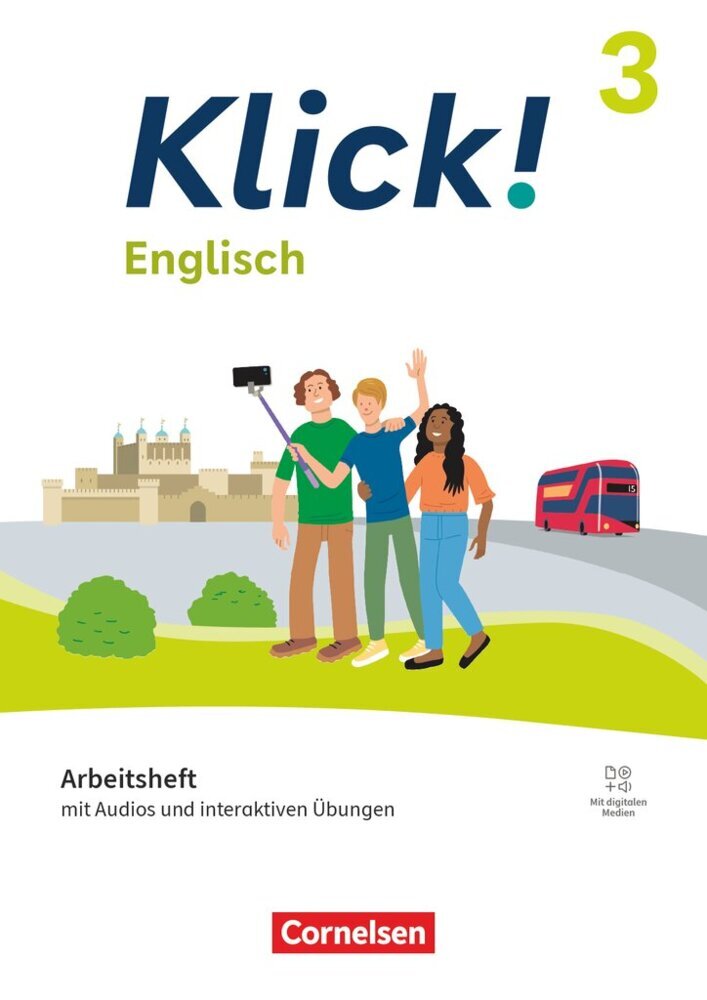 Klick! - Fächerübergreifendes Lehrwerk für Lernende mit Förderbedarf - Englisch - Ausgabe ab 2023 - Band 3: 7. Schuljahr main product photo