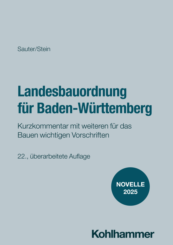 Landesbauordnung für Baden-Württemberg main product photo