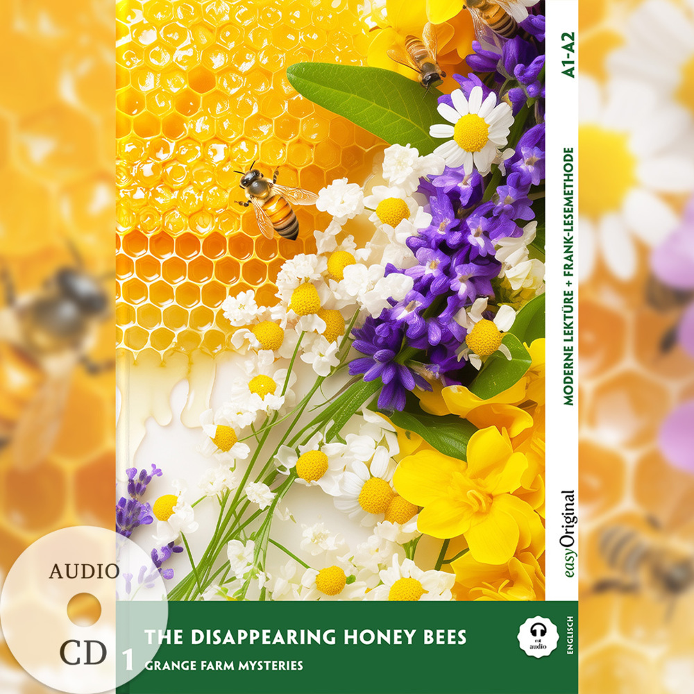The Disappearing Honey Bees - Englische Krimi-Lektüre A1-A2 (+ Audio-CD), m. 1 Audio, m. 1 Audio-CD, m. 1 Audio main product photo