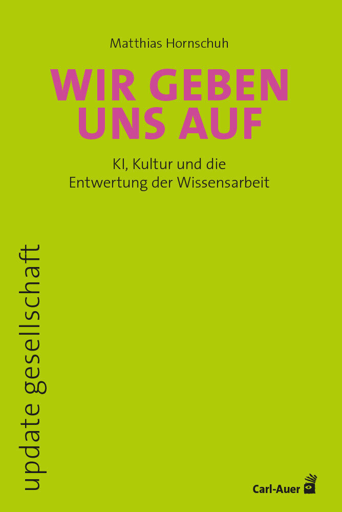 Wir geben uns auf main product photo