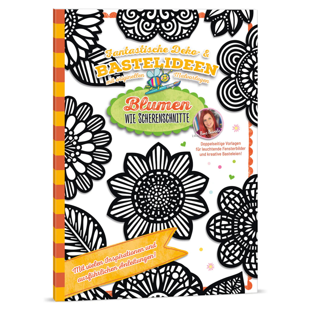 Deko- & Bastelideen - BLUMEN WIE SCHERENSCHNITTE main product photo