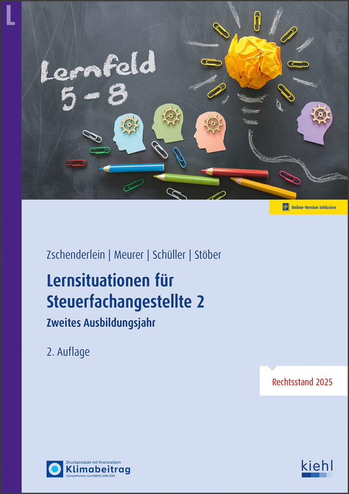 Lernsituationen für Steuerfachangestellte 2 main product photo