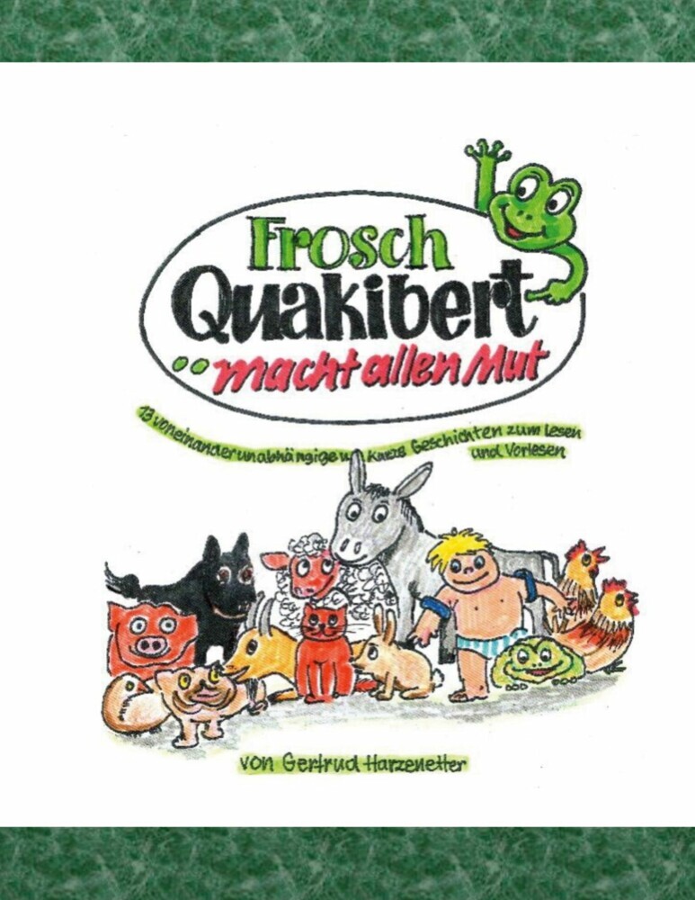 Frosch Quakibert macht allen Mut main product photo