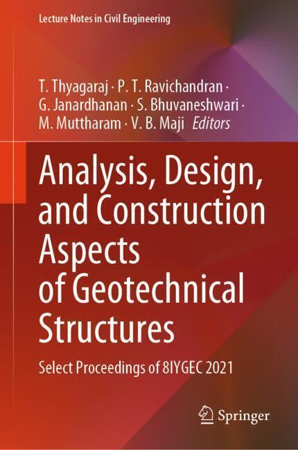 Analysis, Design, and Construction Aspects of Geotechnical Structures main product photo