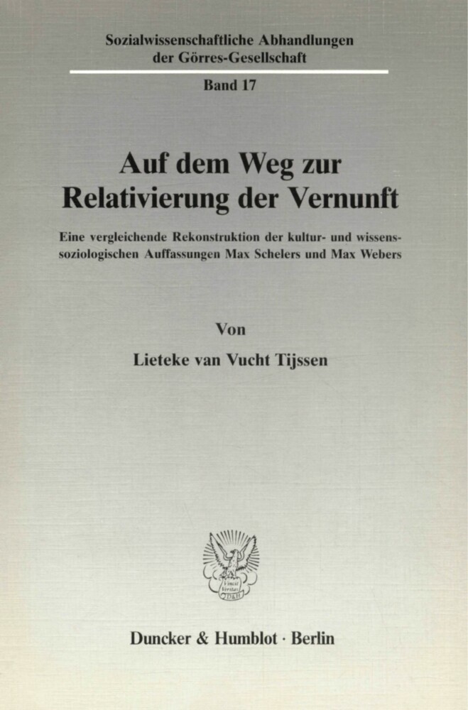 Auf dem Weg zur Relativierung der Vernunft. main product photo