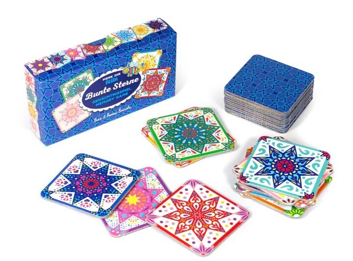 Bunte Sterne - Gedächtnisspiel main product photo