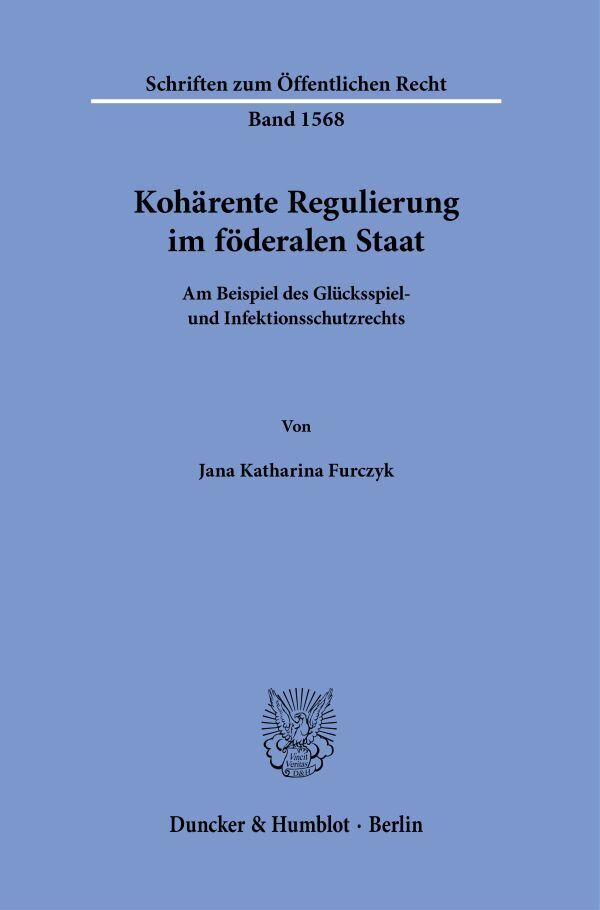 Kohärente Regulierung im föderalen Staat main product photo