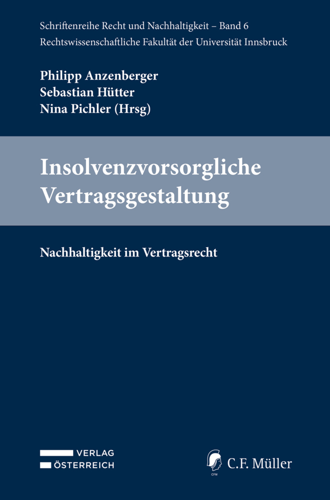 Insolvenzvorsorgliche Vertragsgestaltung main product photo