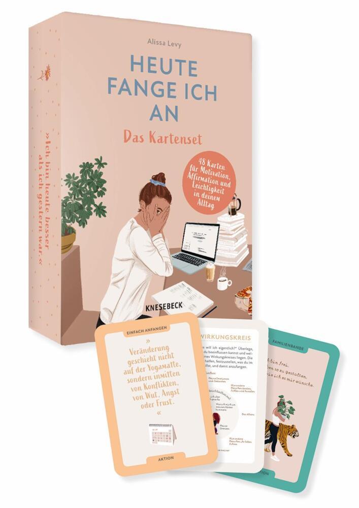 Heute fange ich an - Das Motivationskartenset main product photo