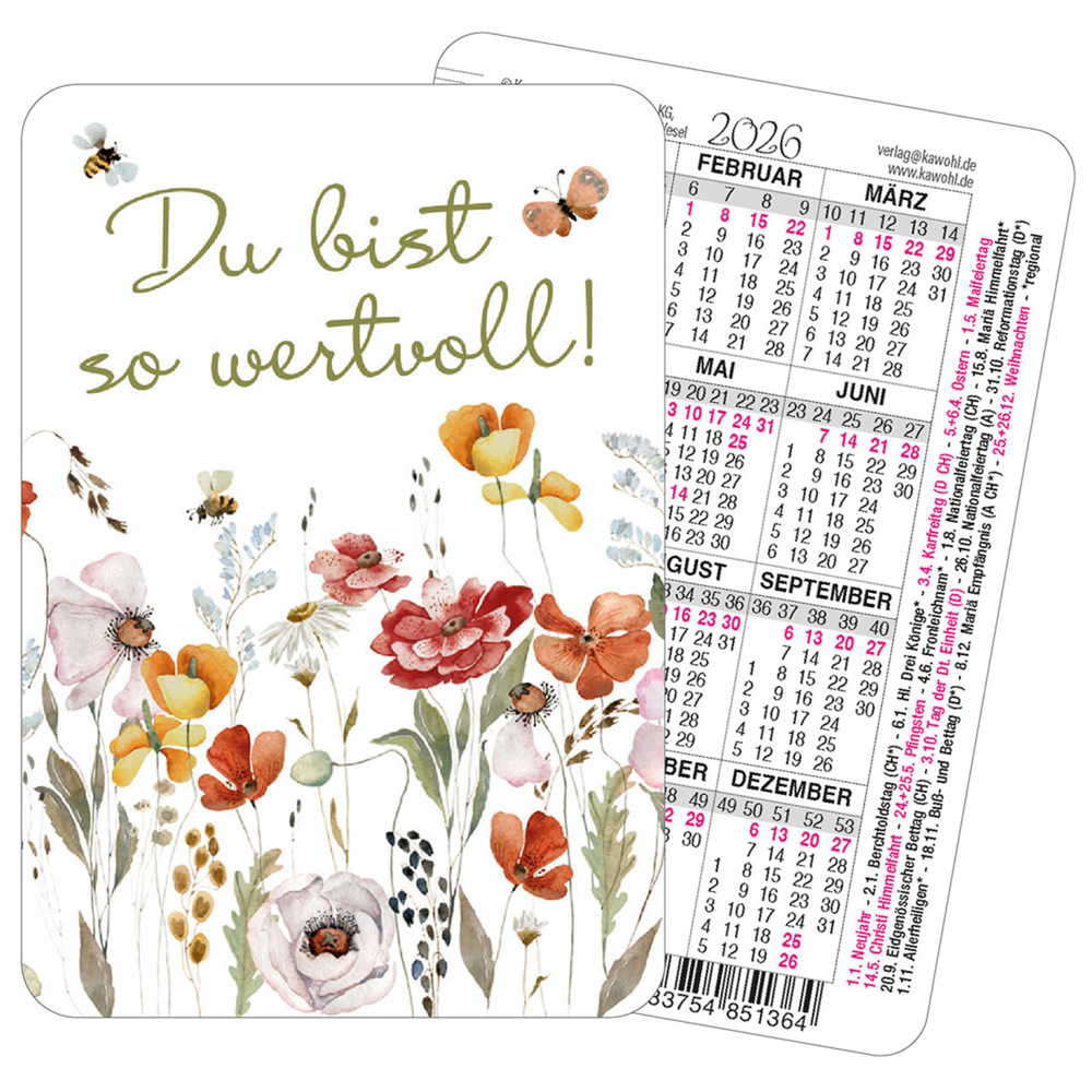 Du bist so wertvoll 2026 main product photo