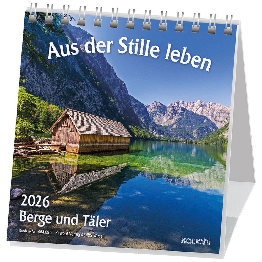 Aus der Stille leben 2026 main product photo