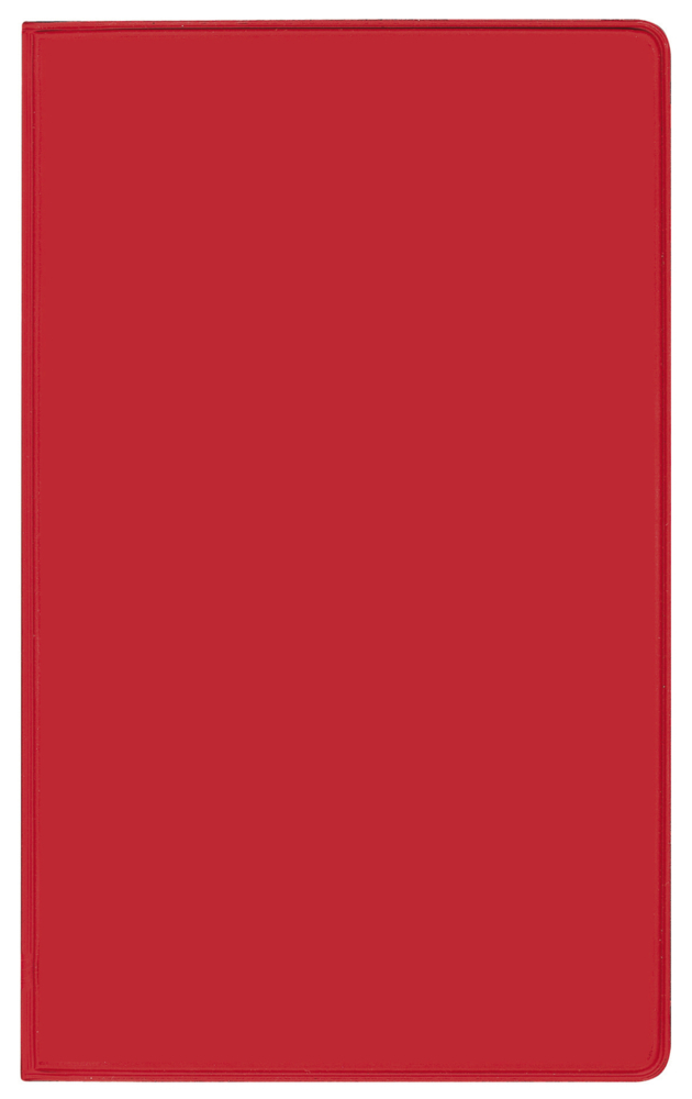 Taschenkalender Saturn Leporello PVC rot 2026 main product photo