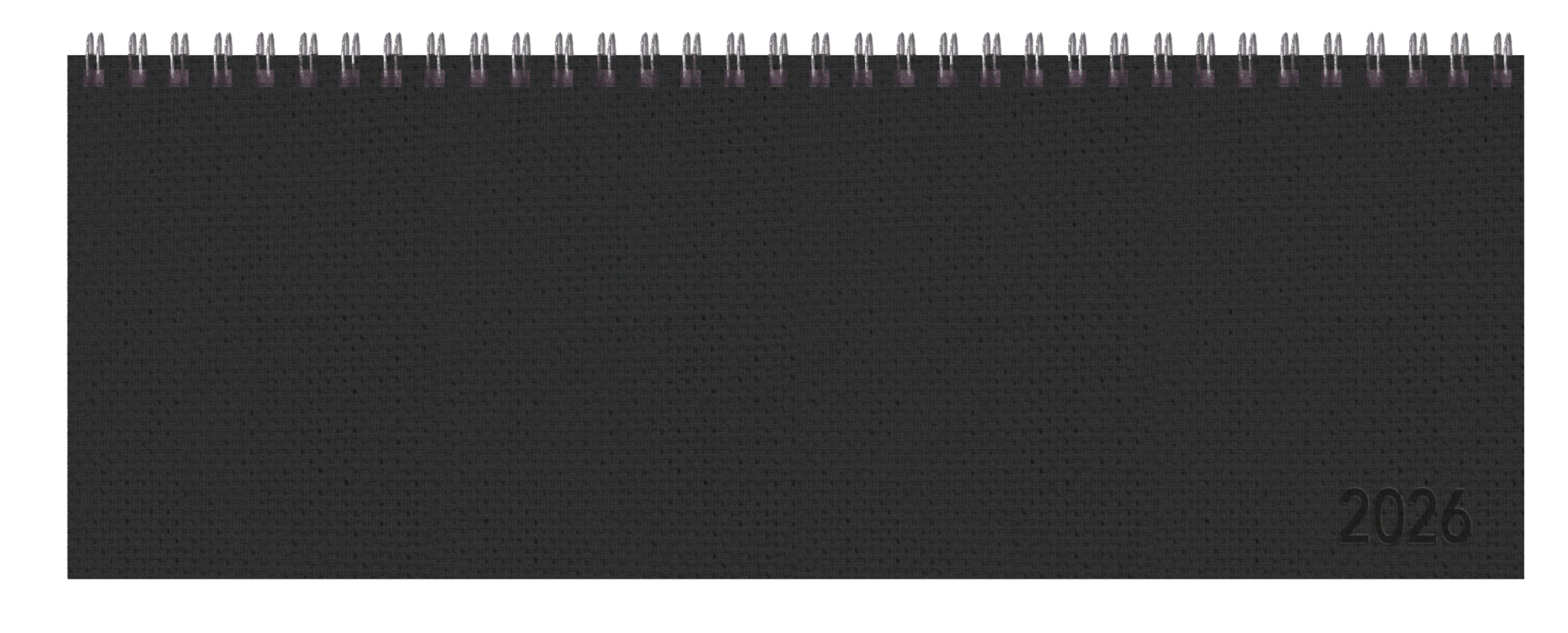 Tischkalender quer Professional Premium 2026 schwarz main product photo