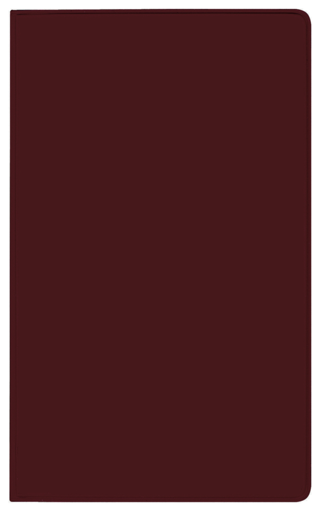 Taschenkalender Modus XL geheftet PVC burgund 2026 main product photo