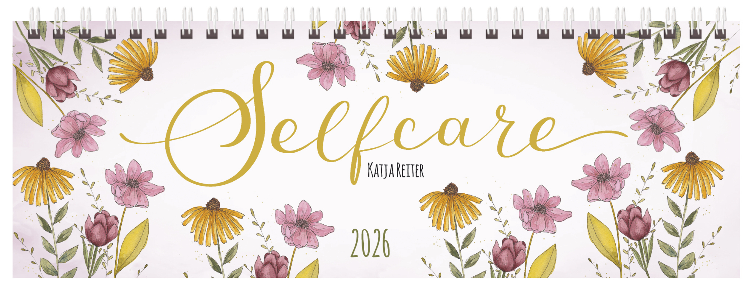 Tischquerkalender Selfcare 2026 main product photo