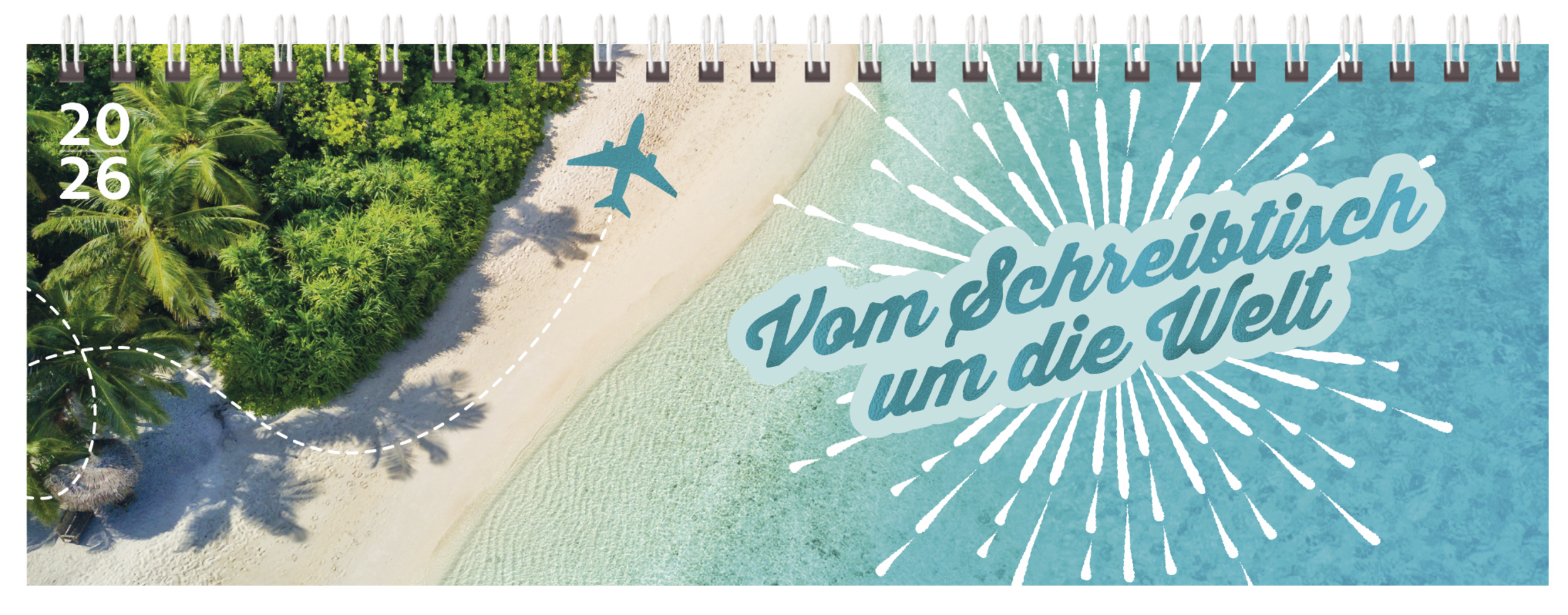 Tischquerkalender Vom Schreibtisch um die Welt 2026 main product photo