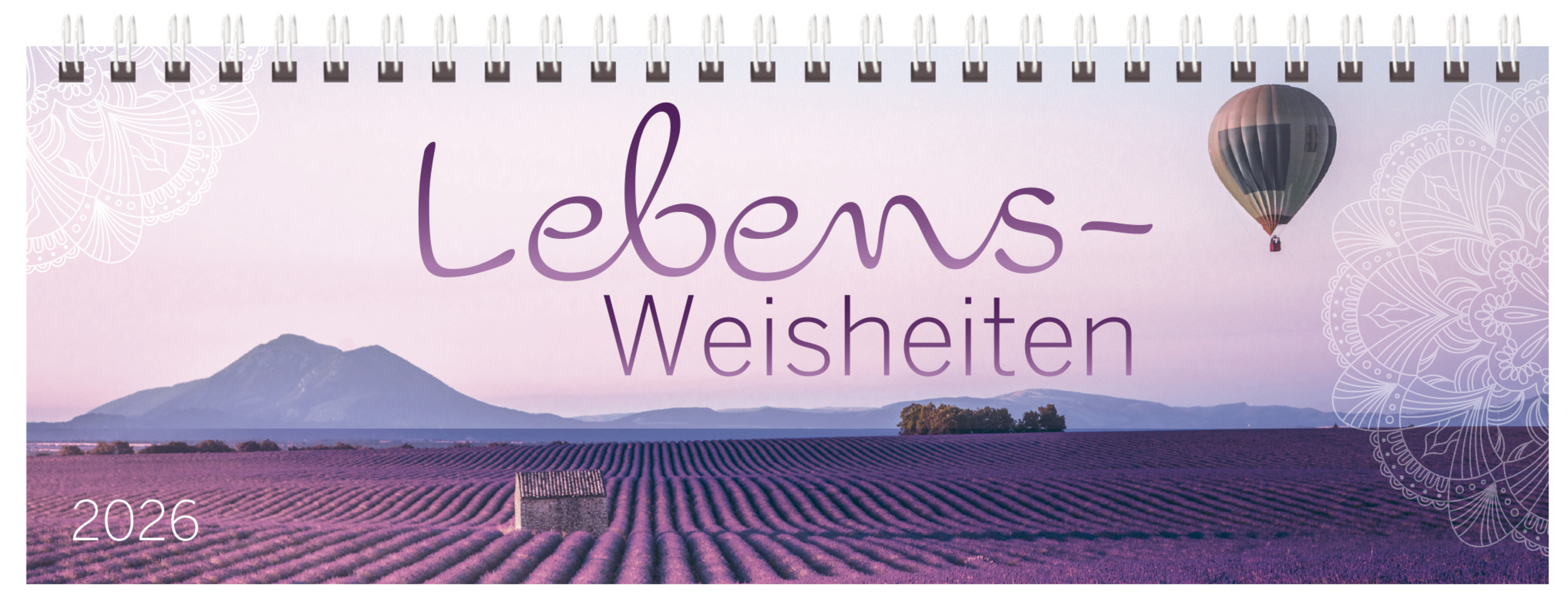 Tischquerkalender Trend Lebensweisheiten 2026 main product photo