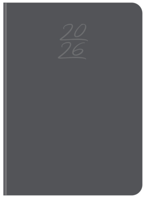 Wochentimer Colour anthrazit 2026
