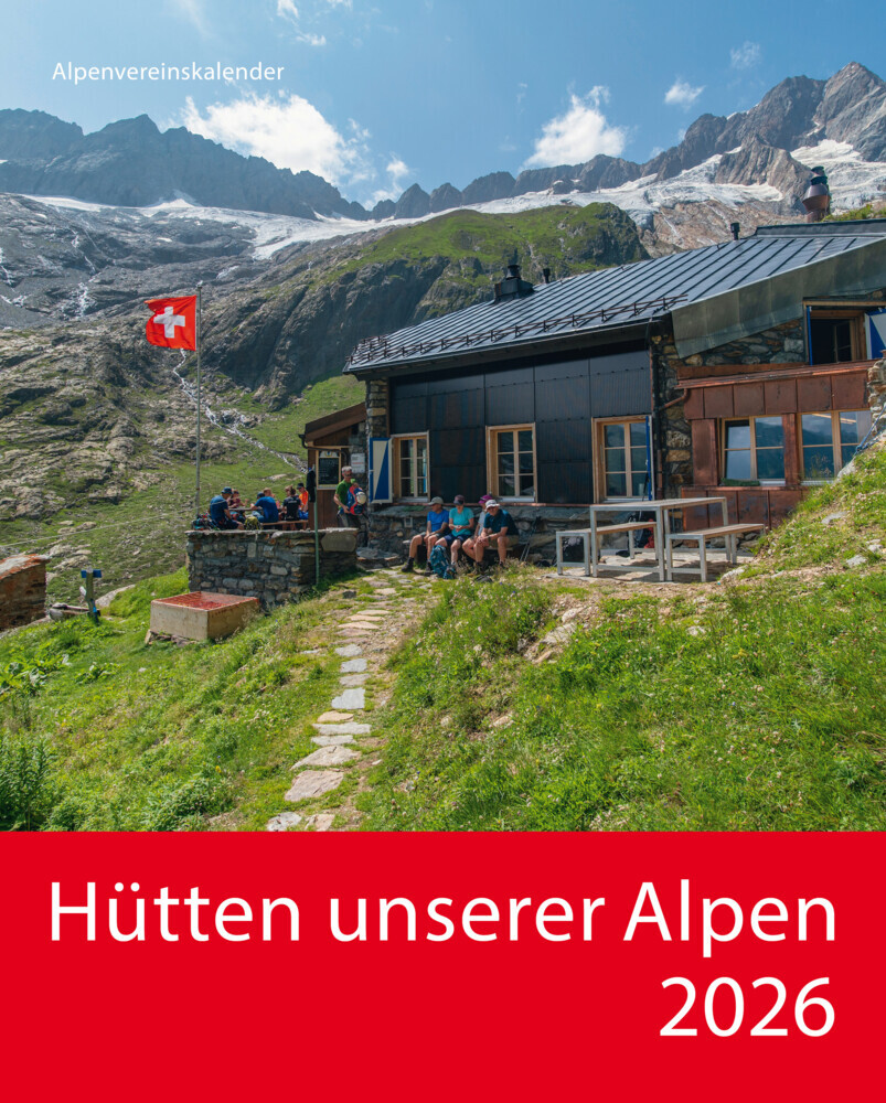 Hütten unserer Alpen 2026 main product photo