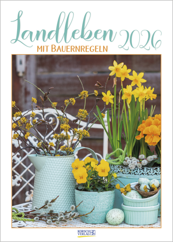Landleben mit Bauernregeln 2026 main product photo
