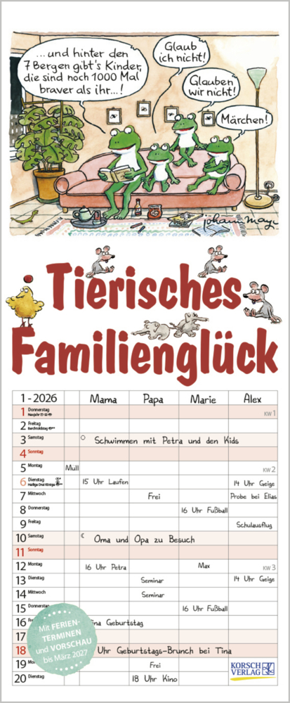 Tierisches Familienglück 2026 main product photo