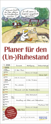 Planer für den (Un-)Ruhestand 2026