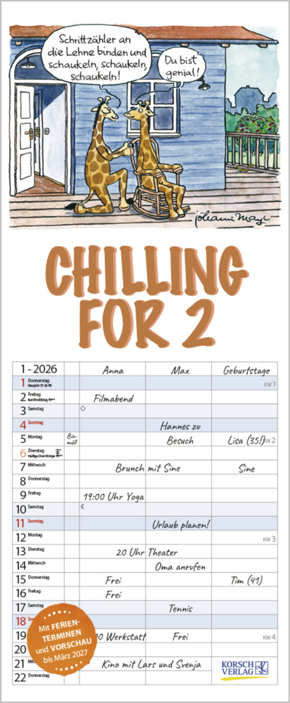 Chilling for 2 2026 main product photo